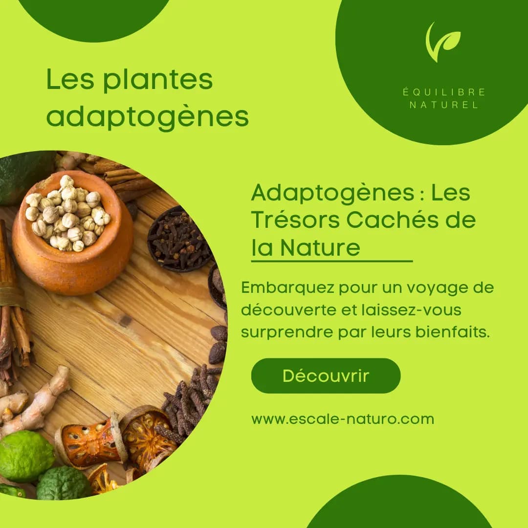 Découvrez la Magie des Adaptogènes 